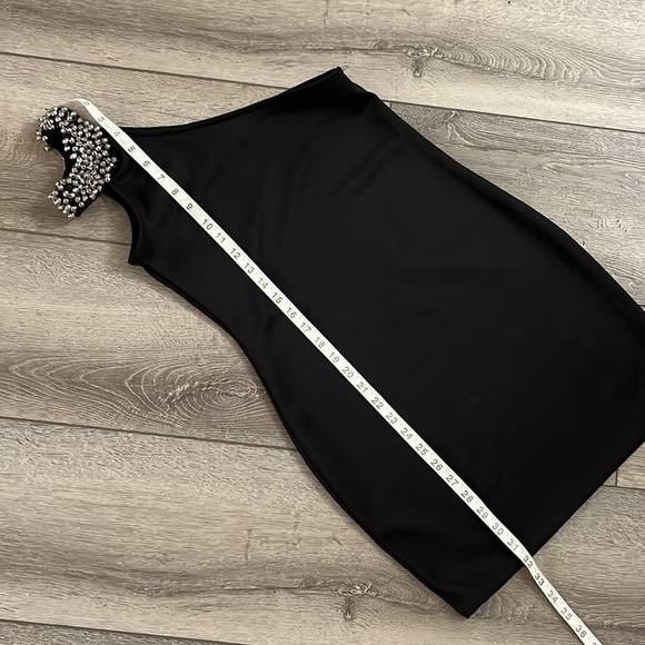 BLVD Collection by Forplay Women's Splendor One Sleeve Mini Dress - Picture 3 of 5